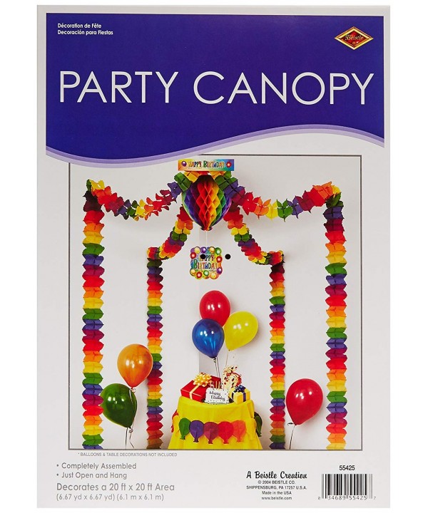 Beistle 55425 Happy Birthday Canopy