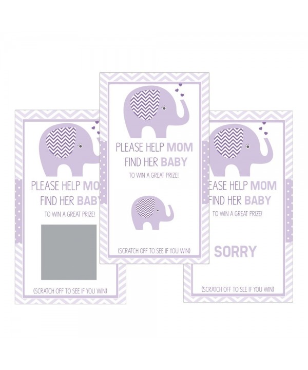 Scratch Cards Shower Elephant Orchid