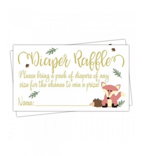 50 Fox Diaper Raffle Tickets