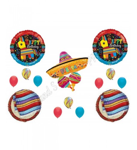 Sombrero Birthday Party Balloons Decoration