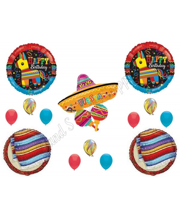 Sombrero Birthday Party Balloons Decoration