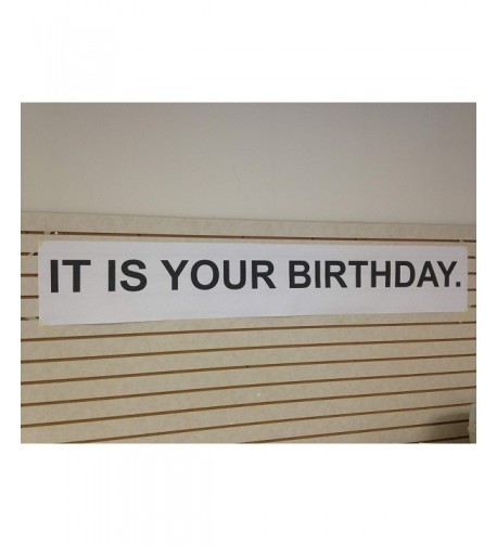 Your Birthday Paper Banner Office