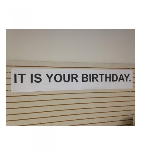 Your Birthday Paper Banner Office