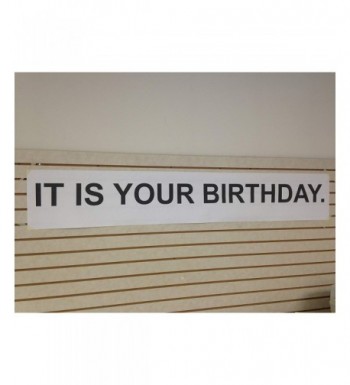 Your Birthday Paper Banner Office