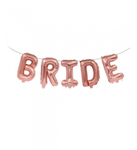 FECEDY Aluminum Engagement Bachelorette Decorations