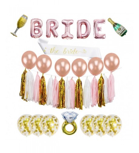 Supplies Balloons Bachelorette Decoration Champagne