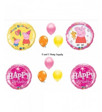 PEPPA Birthday Balloons Decorations Supplies