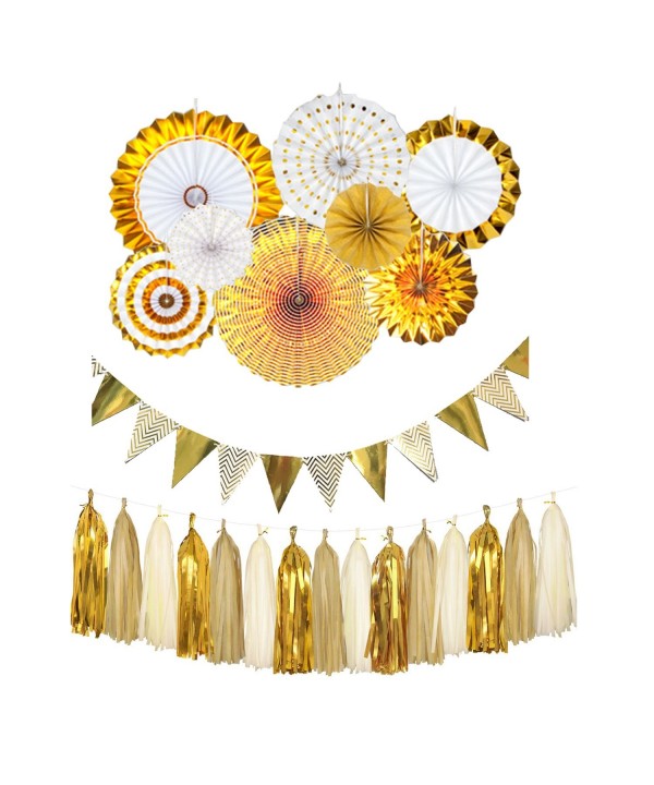 Funpa Decorations Tassels Pennant Birthday