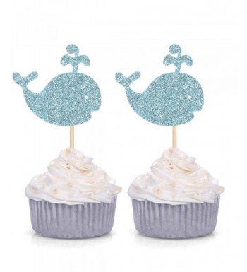 Glitter Cupcake Birthday Creature Decorations