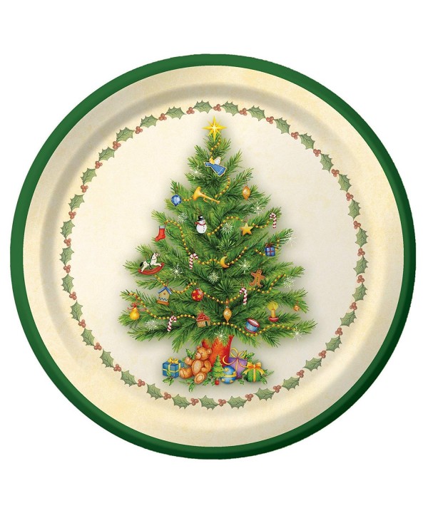 Splendid Christmas Dessert Plates Supplies