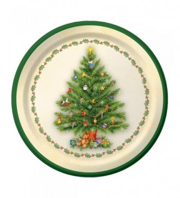 Splendid Christmas Dessert Plates Supplies