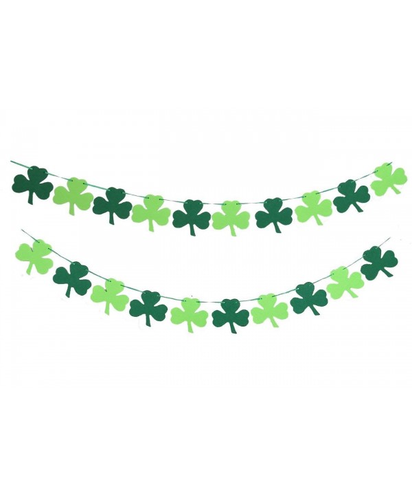 Moon Boat Shamrock Clover Garland