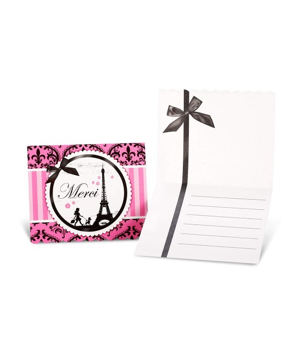 BirthdayExpress Paris Eiffel Damask Supplies