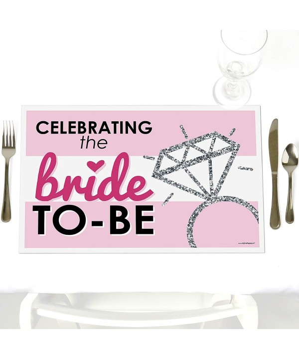 Bride Be Decorations Bachelorette Placemats