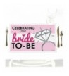 Bride Be Decorations Bachelorette Placemats