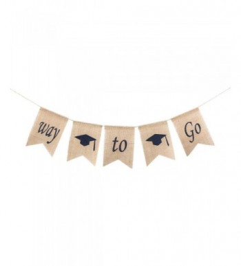 LUOEM Graduation Bunting Decoration Banners