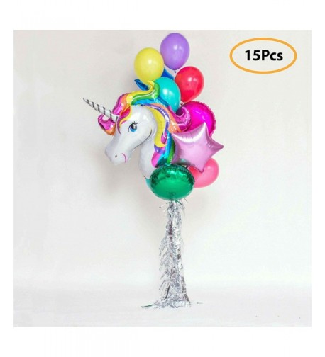 Decoration Birthday Balloons Colors Kids