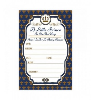 Little Prince Shower Invitations Envelopes