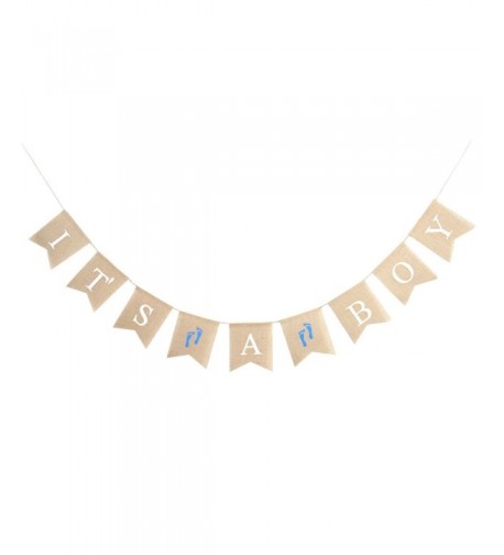 Faylapa Bunting Burlap Banner Decoration