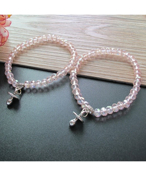 Shower Stretchy Crystal bracelet Pacifier