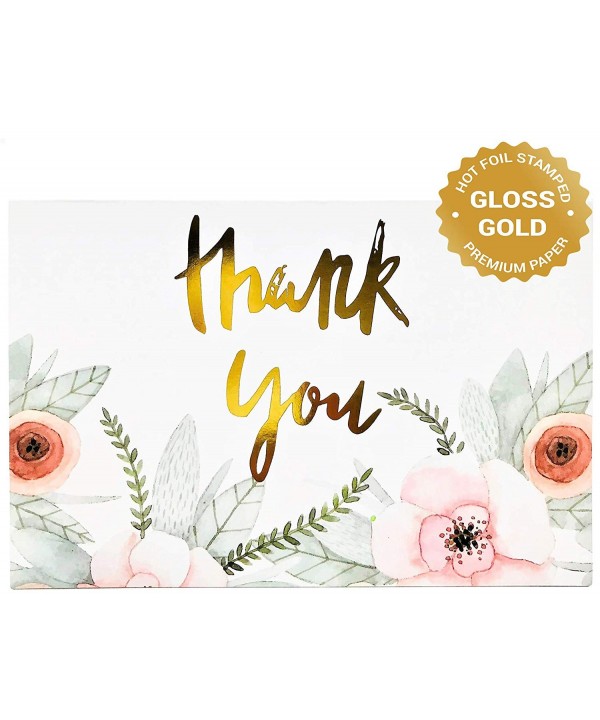 Floral Thank You Cards Bulk