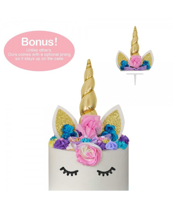 Unicorn Cake Topper Birthday Decorations