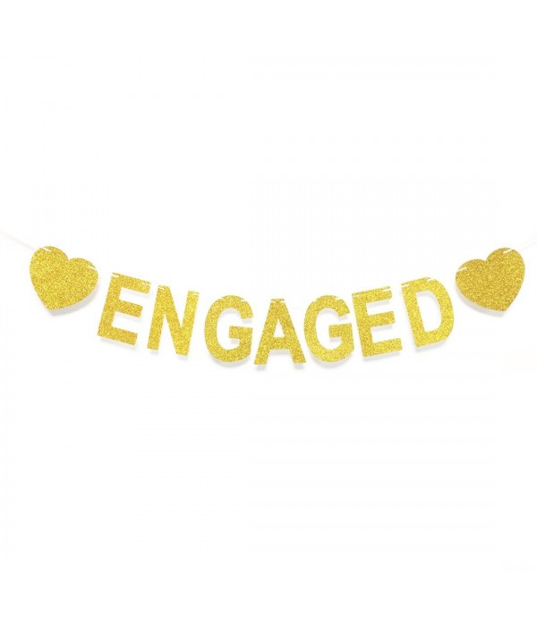 GZFY ENGAGED Engagement Bachelorette Decorations