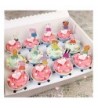 Pieces Cupcake Topper Decorative Birthday