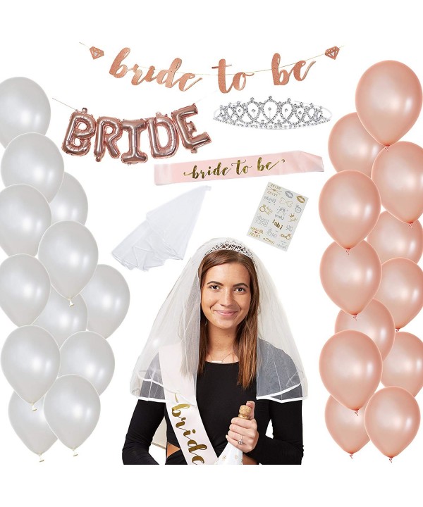 Rose Bachelorette Party Decorations Bride