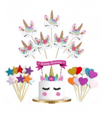 Cupcake NEWANIMA Birthday Decorations Supplies