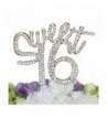 Sweet Birthday Rhinestone Cake Topper