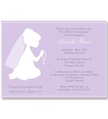 Communion Invitations Confirmation Religious Envelopes