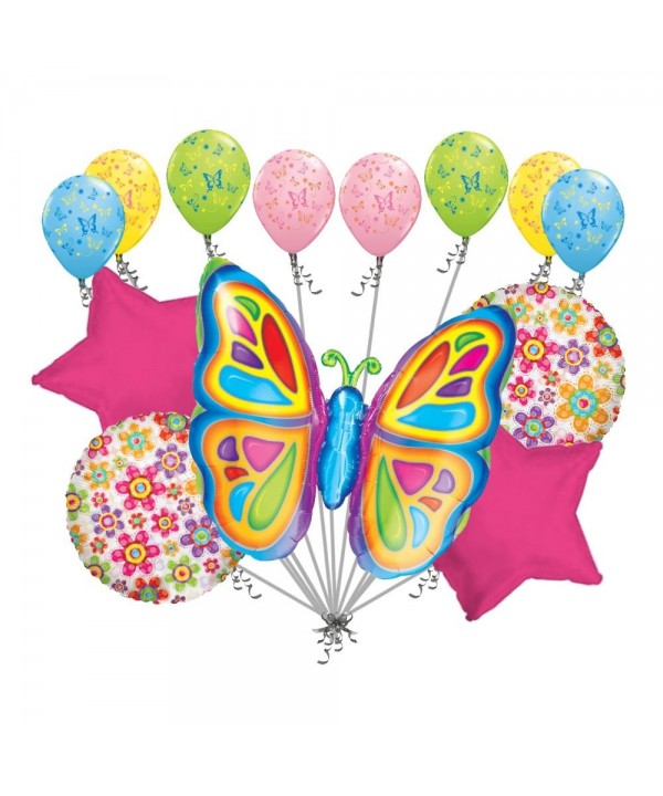 Colorful Butterfly Balloon Bouquet Birthday