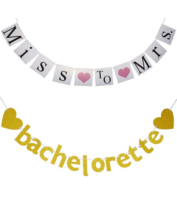 Bachelorette Party Decorations Banner 2 Pieces