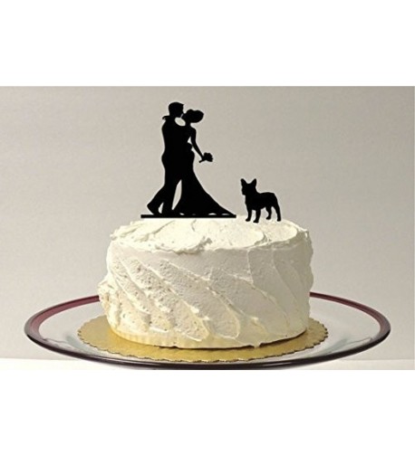 Wedding Topper Silhouette French Bulldog