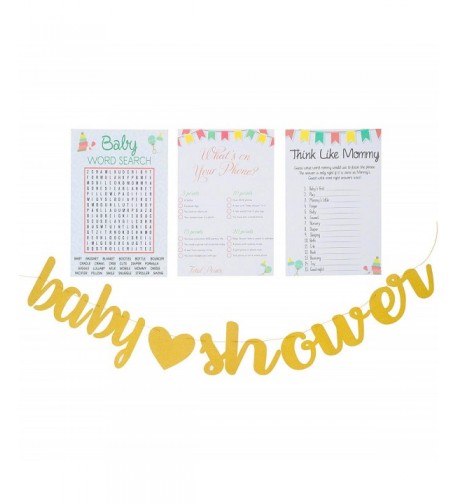 Planet Mango Shower Search Sheets