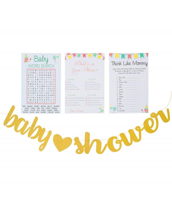 Planet Mango Shower Search Sheets