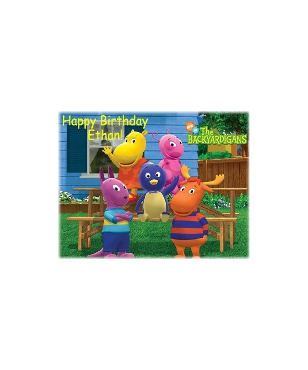 Backyardigans Personalized Edible Image Birthday