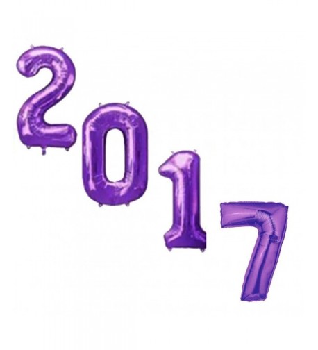 Graduation 2017 Purple Mylar Balloons