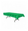 Plastic Table Football Buffet Tablecloth