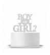 INNORU Silver Glitter Girl Topper