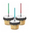 Adorox Lightsaber Cupcake Birthday Decorations