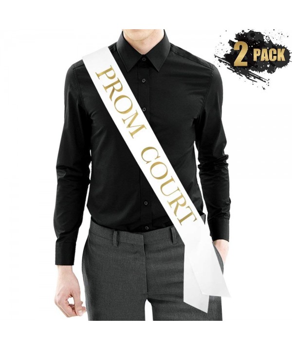 PROM COURT Sash Metallic Decorations