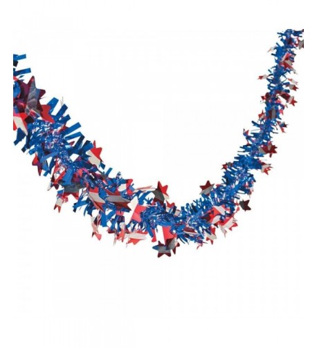 Patriotic Garland July Party Supplies