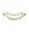 Thankful Glitter Thanksgiving Decoration Engagement