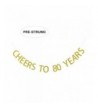 Gold Glitter Cheers Years Banner