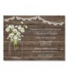 Invitations Wedding Country Printed Envelopes