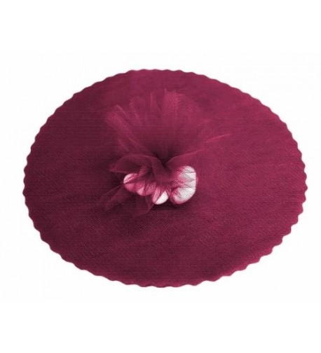 BalsaCircle 12 Inch Burgundy Fabric Circles x