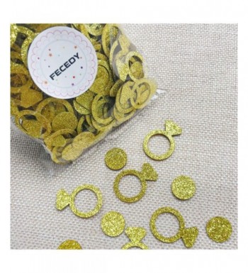 FECEDY Circle Confetti Bachelorette 400pcs