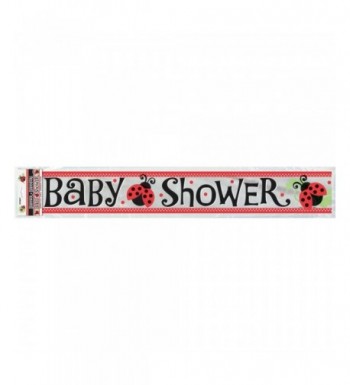 12ft Foil Ladybug Shower Banner